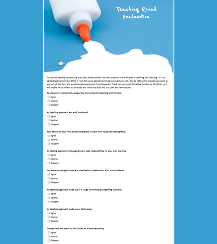 5- Teaching Round Evaluation