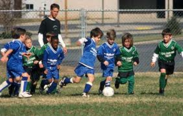 Around 5 or 6 I decided I wanted to play soccer