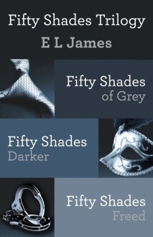 I finished reading book three of Fifty Shades of Grey.