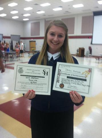 Became a Rouse FFA Officer