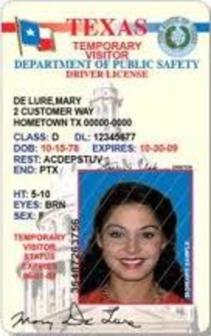 Recieved my Drivers license