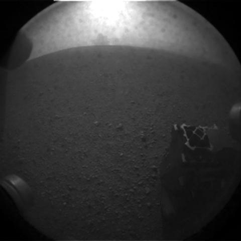 First Curiosity Photo of Mars