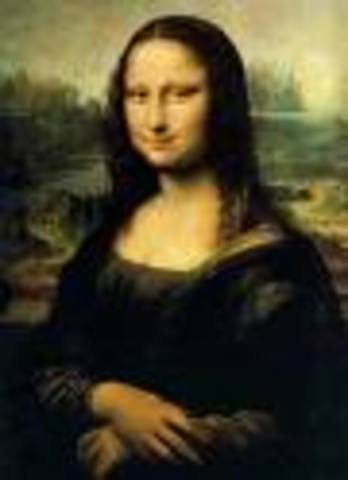 The Painting of Mona Lisa
