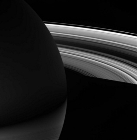 First Photo Above Saturn's North Pole