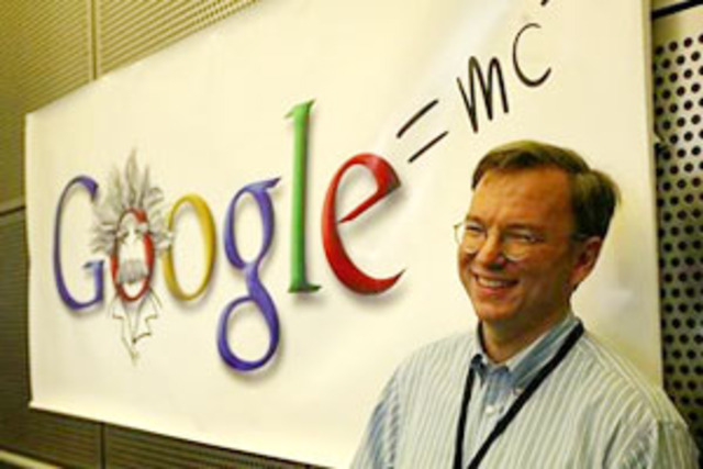 Eric Schmidt becomes our CEO. Larry and Sergey are named presidents of products and technology