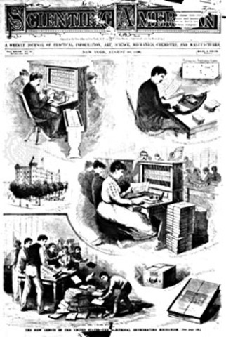 Herman Hollerith's Electronic Tabulating Machine