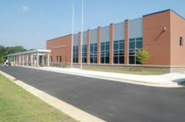 First day of Middle Scool at Jamsetown