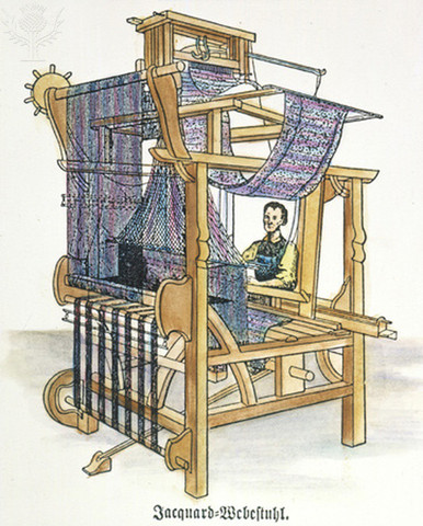 Jacquards Loom (Punched Cards)