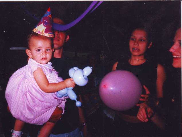 My first birthday party