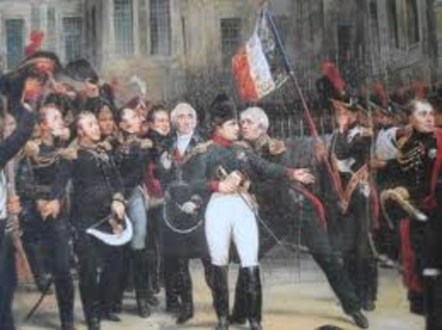 Napoleon returns to France!