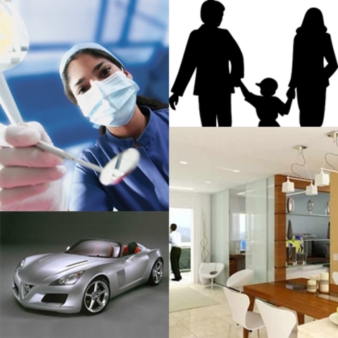 I hope to be professional, have a home