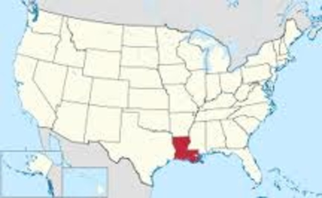 LOUISIANA BECOMES PART OF UNITED STATES