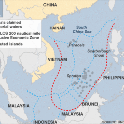 Timeline: South China sea
