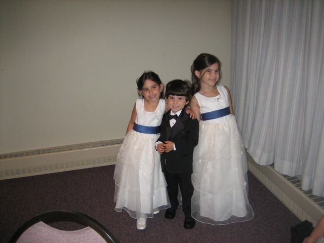 Haley's First Wedding As A Flower Girl