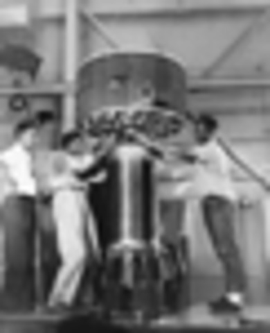 Laika is sent into space