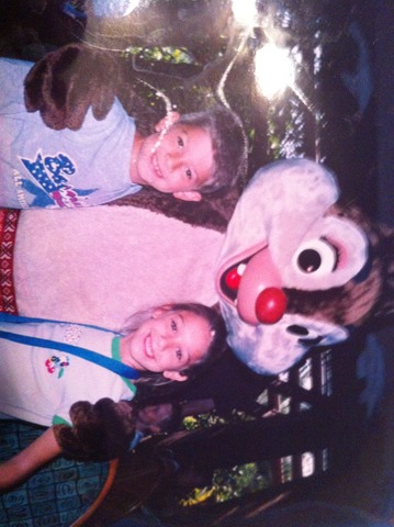 First visit to Disney Land.