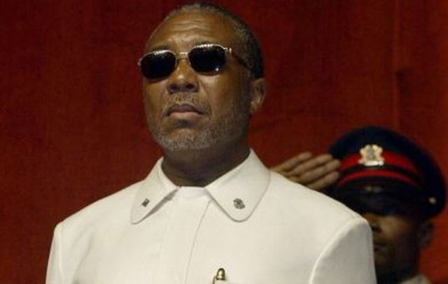 Charles Taylor taken into custody