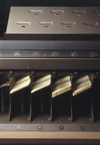 Jacuards loom (punch cards)