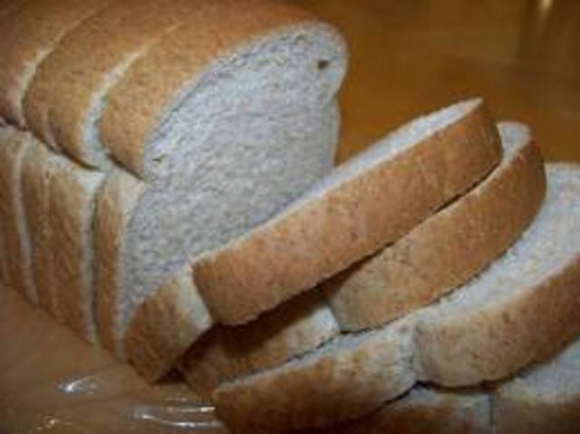 Pre-Sliced Bread being sold.