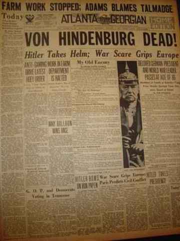 Hitler gains military power