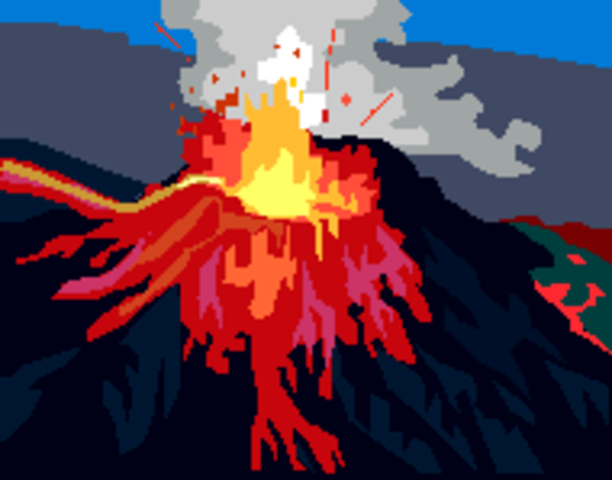 Sangihe Islands (Indonesia). Volcano