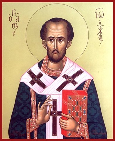 John Chrysostom dies
