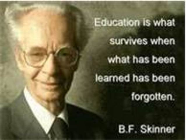 B F Skinner
