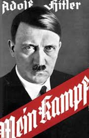 Mein Kampf is written