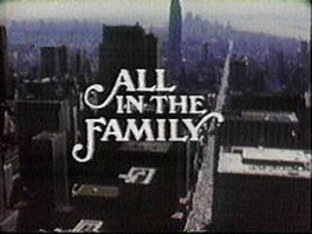 The show "All in the Family" was created on the year of 1971
