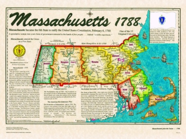 Massachusetts ratifies Constitution