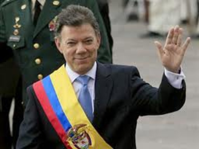 Juan Manuel Santos, Presidente.