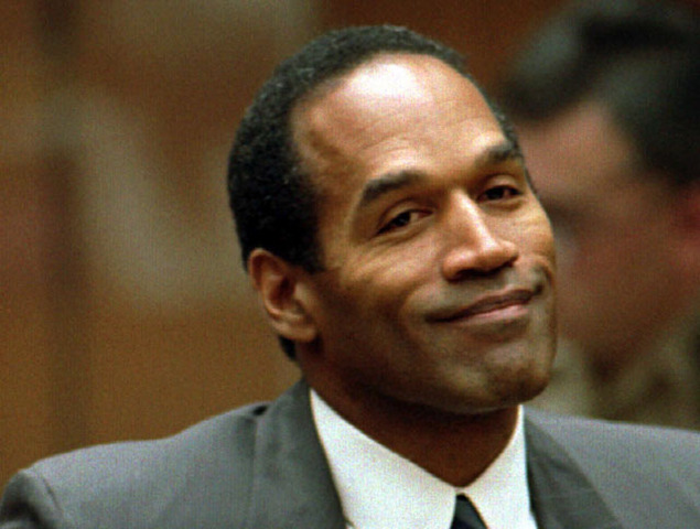 O.J. Simpson found not guilty.