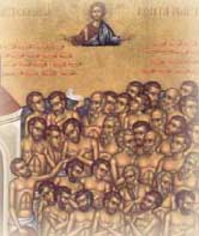 40 Men Died on Ice for Christ