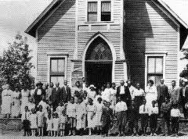 six African-American churches bombed