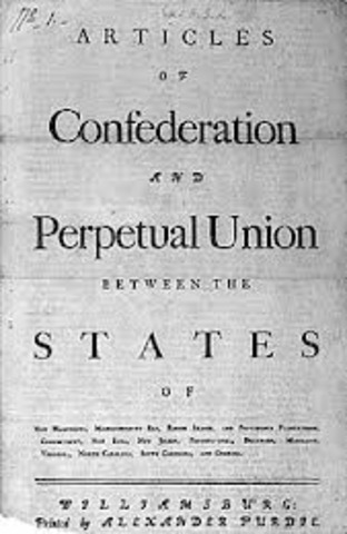 Ratification of Articles of Confederation