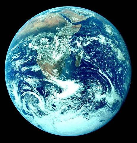 NASA released the "Blue Marble" photo