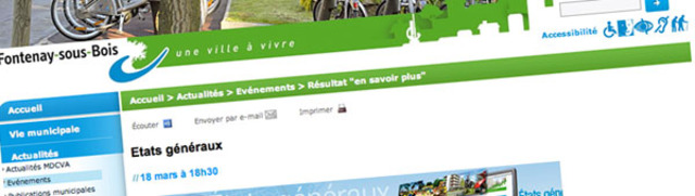 Lancement du site des états généraux