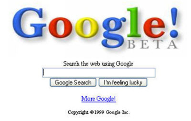 Google was invented