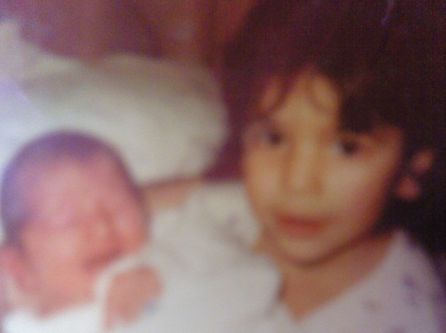 my baby brother was born