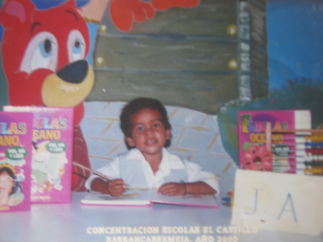 My first photo in pre school garden in the castle concentration