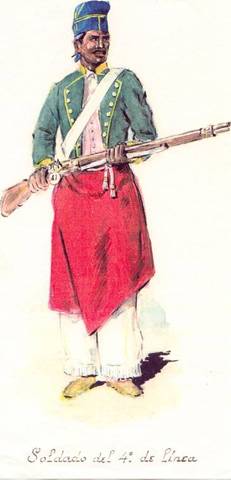 El fusilamiento del general colorado César Díaz