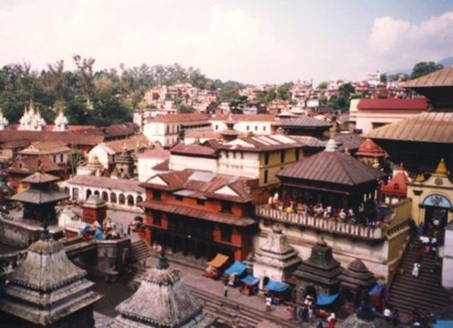 March, Landed at Kathmandu, India