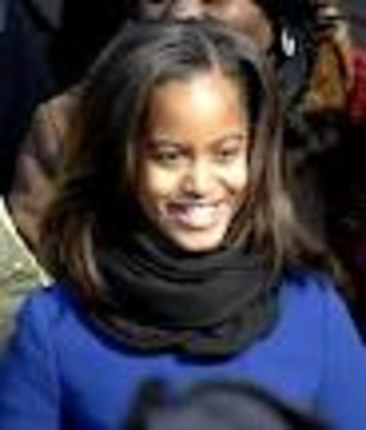 OBAMA FIRST  DAUGHTER