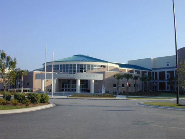 He went to the high school.