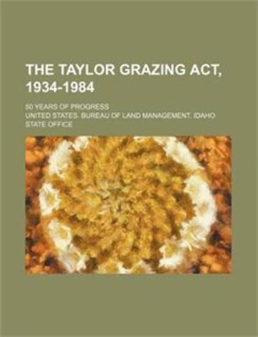 Taylor Grazing Act