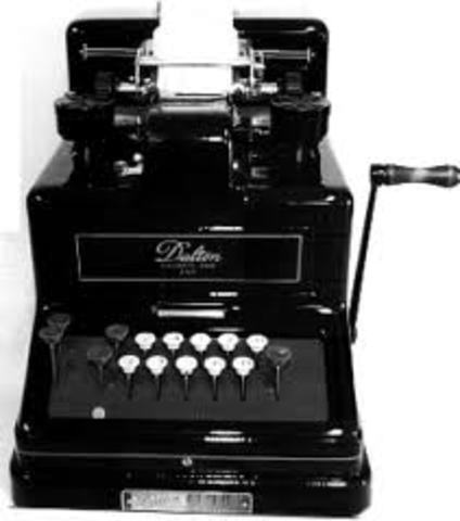 Dalton Adding Machine