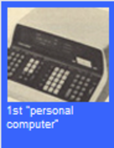 First personal computer