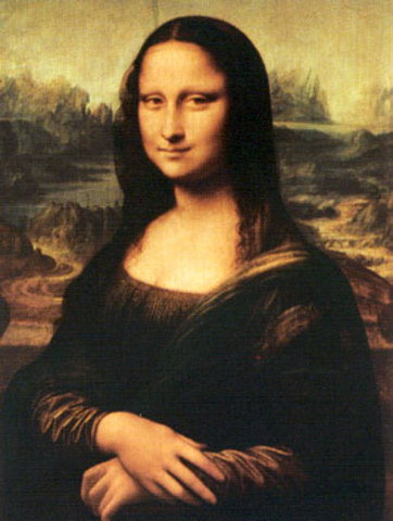 THe Painting Of Mona Lisa
