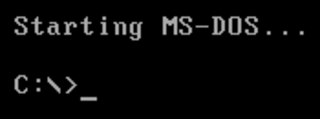 MS-DOS