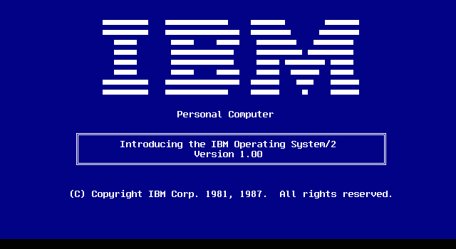 IBM OS/2 1.1